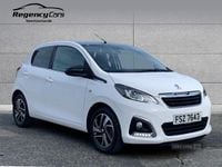 Used Peugeot 108 Allure 71 HP (52 kW) 2022 White Hatchback