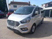 Used Ford Tourneo Custom Titanium 130 HP (95 kW) 2018 Silver Van