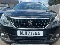 Used Peugeot 2008 Allure 120 HP (88 kW) 2017 Black SUV