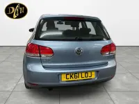 Used VW Golf VI Match 105 HP (77 kW) 2011 Blue Hatchback