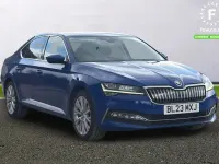 Used Skoda Superb SE L 2023 Blue Hatchback
