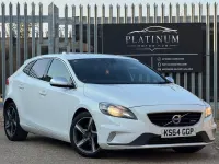 Used Volvo V40 R-Design 115 HP (84 kW) 2014 White Hatchback
