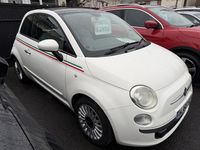 Used Fiat 500 Lounge 69 HP (50 kW) 2010 White Hatchback
