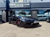 Used Porsche 718 Boxster 365 HP (268 kW) 2020 Black Cabriolet