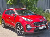 Used Kia Sportage 134 HP (98 kW) 2019 Red SUV