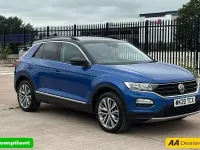 Used VW T-Roc Design 150 HP (110 kW) 2020 Blue SUV