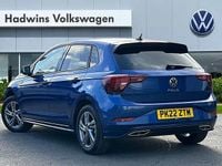 Used VW Polo R-line 110 HP (80 kW) 2022 Blue Hatchback