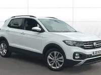 Used VW T-Cross SE 116 HP (85 kW) 2020 White SUV