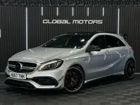 Second-hand Mercedes A45 AMG AMG 360 CP (264 kW) 2017 Argintiu Hatchback
