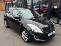 Begagnad Suzuki Swift SZ-L 2017 Svart Halvkombi
