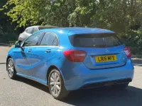 Used Mercedes A180 SE 2015 Blue Hatchback