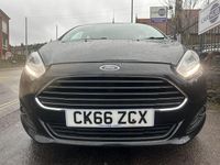 Used Ford Fiesta Zetec 82 HP (60 kW) 2016 Black Hatchback