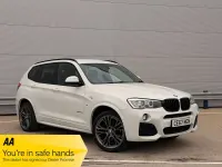 Used BMW X3 M Sport 190 HP (139 kW) 2017 White SUV