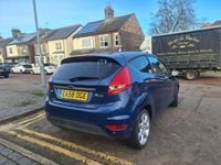 Used Ford Fiesta Zetec 2008 Blue Hatchback
