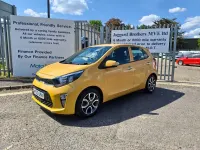 Used Kia Picanto 2023 Yellow Hatchback
