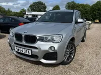 Used BMW X3 M Sport 190 HP (139 kW) 2015 Silver SUV