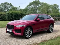 Used Jaguar F-Pace S 300 HP (220 kW) 2016 Red SUV