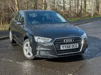 Usado Audi A3 Sportback Design 150 HP (110 kW) 2018 Preto Citadino