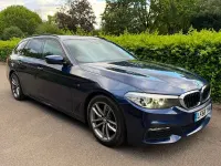 Used BMW 520 M Sport 187 HP (137 kW) 2018 Blue Estate