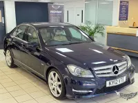 Used Mercedes C220 2012 Blue Sedan