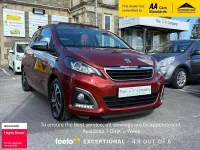 Second-hand Peugeot 108 Collection 2019 Roșu Hatchback