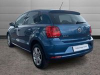 Used VW Polo Edition 73 HP (53 kW) 2017 Blue Hatchback