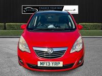 Used Vauxhall Meriva 100 HP (73 kW) 2013 Red MPV