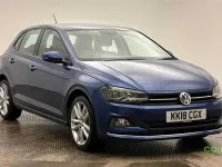 Used VW Polo SEL 116 HP (85 kW) 2018 Blue Hatchback