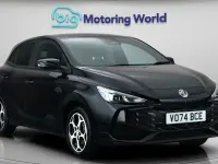 Used MG MG3 Trophy 194 HP (142 kW) 2024 Black Hatchback