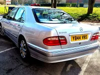 Used Mercedes E240 Elegance 2001 Silver Sedan