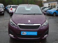 Used Peugeot 108 Active 68 HP (50 kW) 2015 Purple Hatchback
