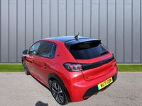 Used Peugeot e-208 Premium 98 kW (134 HP) 2021 Red Hatchback
