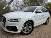 Used Audi Q3 S-Line 150 HP (110 kW) 2017 White SUV