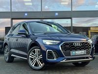 Used Audi Q5 S-Line 265 HP (194 kW) 2021 Blue SUV