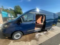 Used Ford Transit Custom 130 HP (95 kW) 2018 Blue Van
