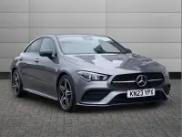 Used Mercedes CLA200 AMG Line Premium 161 HP (118 kW) 2023 Grey Coupe