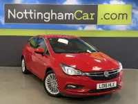 Used Vauxhall Astra Elite 150 HP (110 kW) 2016 Red Hatchback