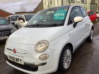 Occasion Fiat 500 Lounge 69 ch (50 kW) 2008 Bleue Citadine