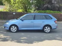 Used Skoda Fabia SE 110 HP (80 kW) 2018 Blue Estate