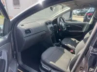 Used VW Polo Match 90 HP (66 kW) 2016 Black Hatchback