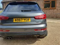 Used Audi Q3 Black Edition 180 HP (132 kW) 2018 Grey SUV
