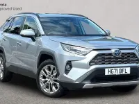 Used Toyota RAV4 Hybrid 222 HP (163 kW) 2021 Silver SUV