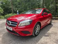 Used Mercedes A200 2014 Red Hatchback