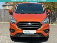Used Ford Transit Custom Limited 130 HP (95 kW) 2018 Orange Van