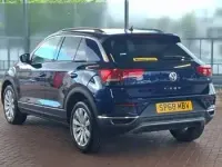Used VW T-Roc SE 150 HP (110 kW) 2018 Blue SUV