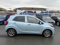 Used Kia Picanto 66 HP (48 kW) 2019 Blue Hatchback