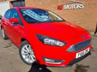 Używany Ford Focus Titanium 99 KM (72 kW) 2016 Czerwony Hatchback