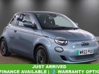 Used Fiat 500e Icon 86 kW (118 HP) 2022 Blue Hatchback