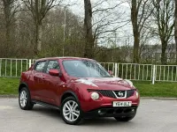Używany Nissan Juke Acenta 2014 Czerwony SUV