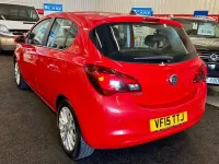Used Vauxhall Corsa 90 HP (66 kW) 2015 Red Hatchback